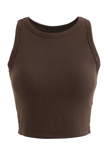 Women Ribbed Tank Top